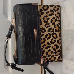 NWOT Dune London Large Satchel Calf Hair Handbag